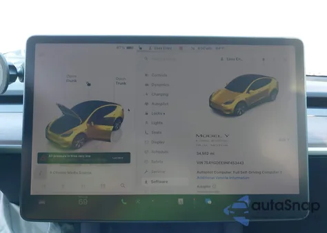 2022 Tesla Model Y Long Range Dual Motor All-Wheel Drive from USA, damaged, VIN 7SAYGDEE9NF453443